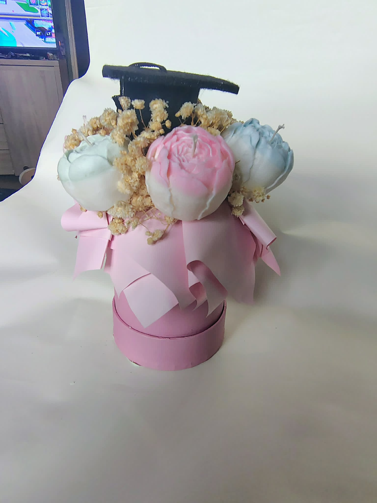 Candle Flower box ze świec sojowych - obrazek 4