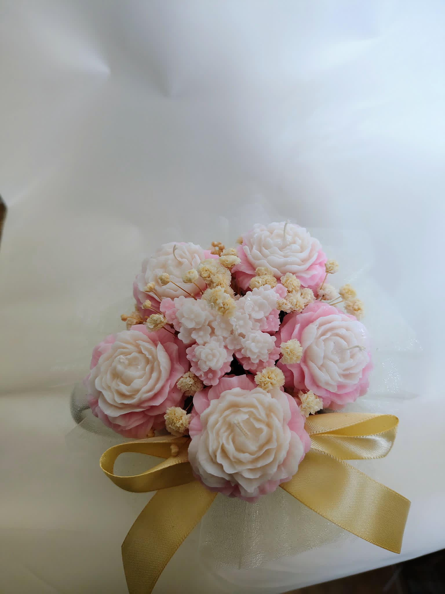 Candle Flower box ze świec sojowych - obrazek 3