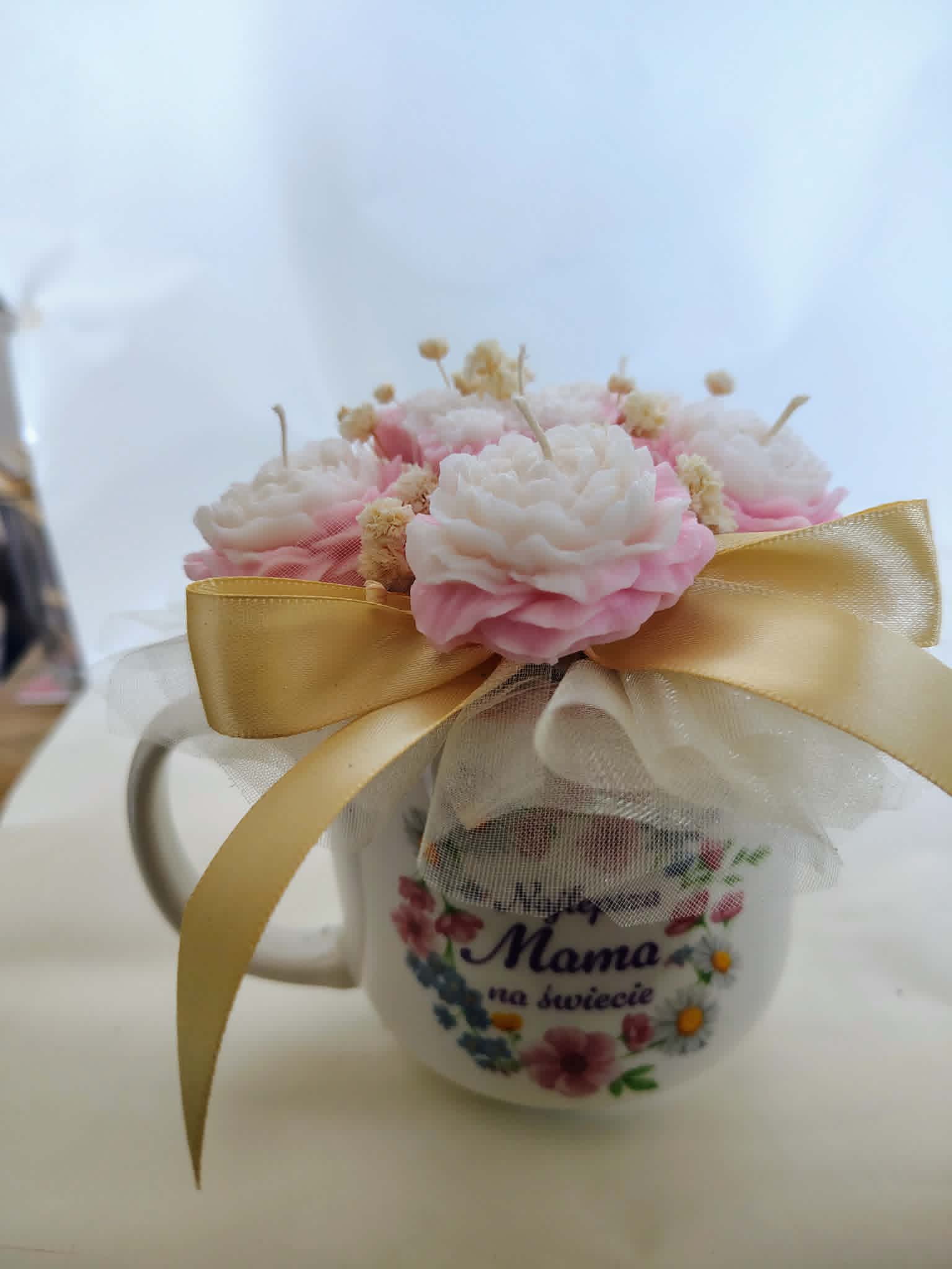 Candle Flower box ze świec sojowych - obrazek 4