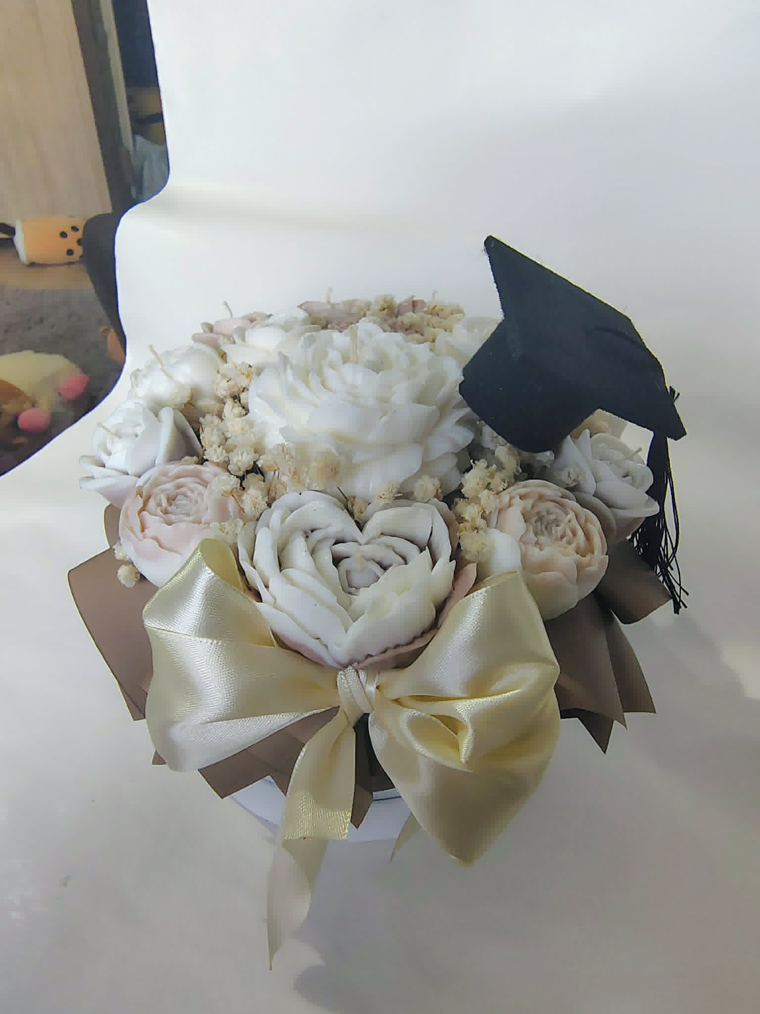 Candle Flower box L ze świec sojowych - obrazek 4