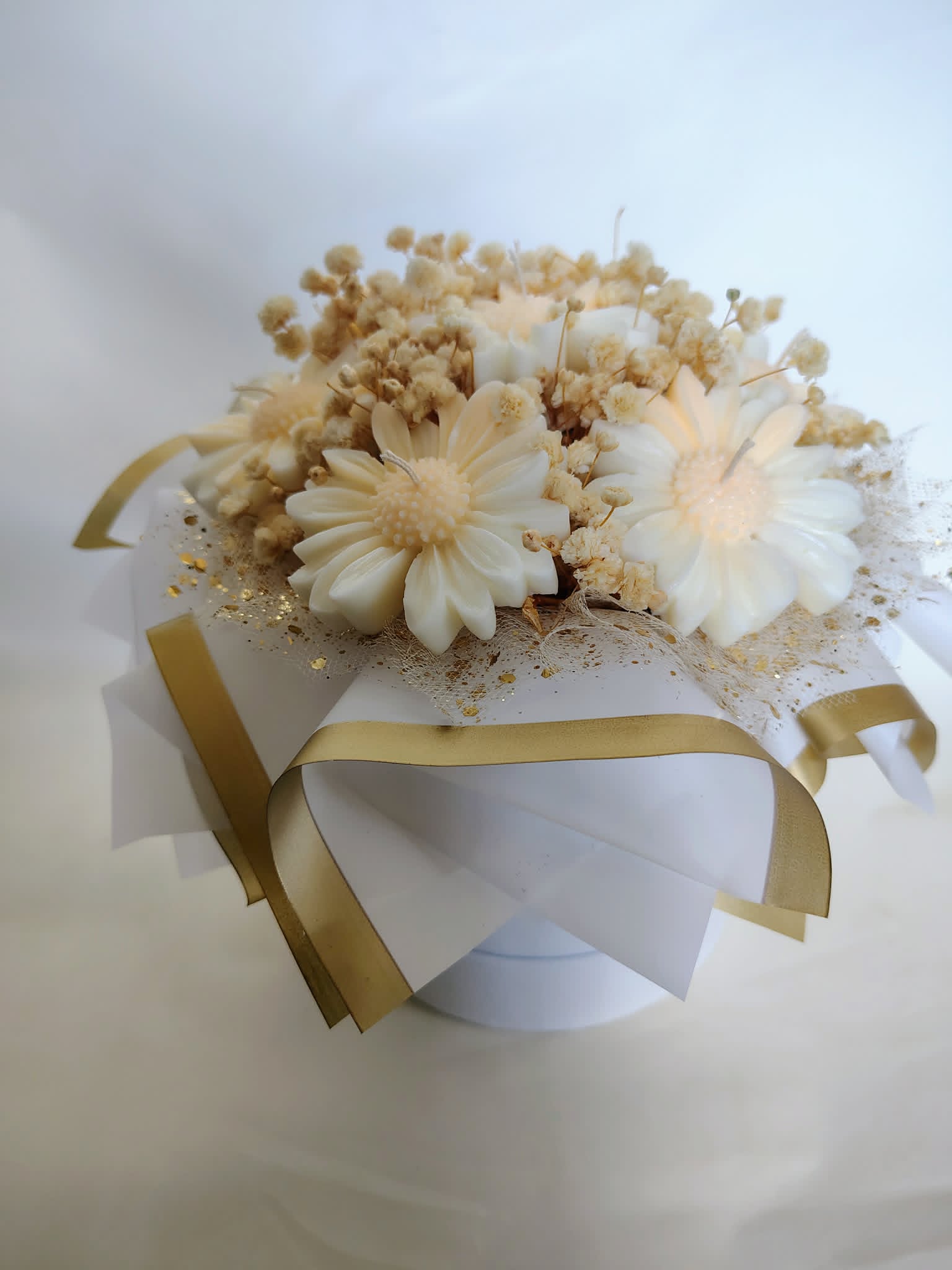 Candle Flower box ze świec sojowych - obrazek 5